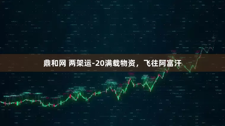 鼎和网 两架运-20满载物资，飞往阿富汗